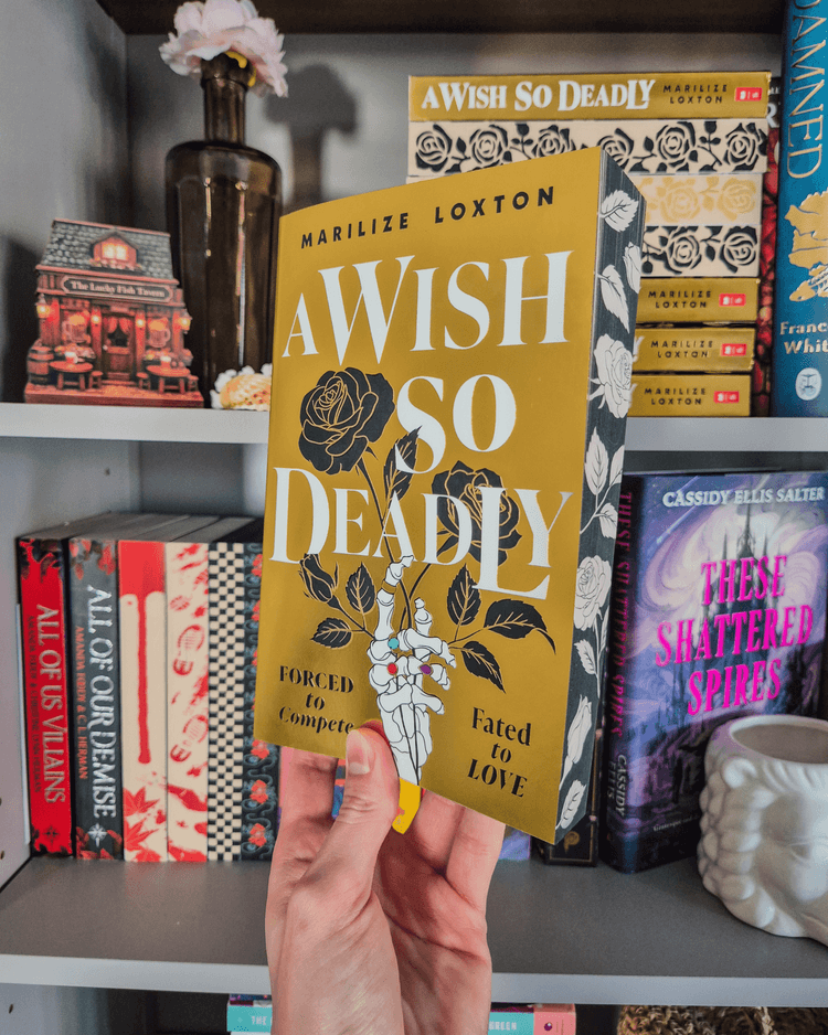 A Wish So Deadly Bookcase